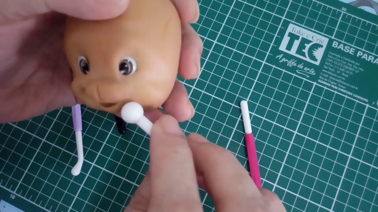 DIY - Maratona Monicart`s: Dia das Mães/Ursinha porta-esmalte