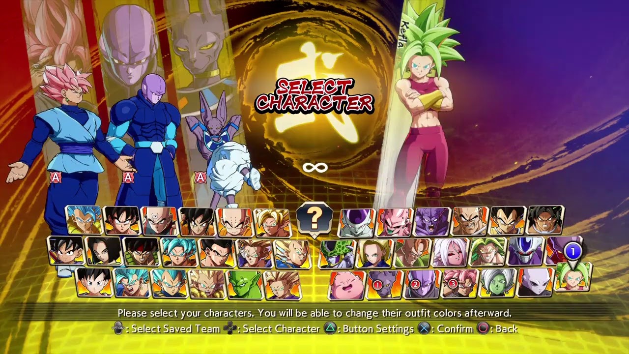 Dragon Ball Fighterz All Character Colors(so far)