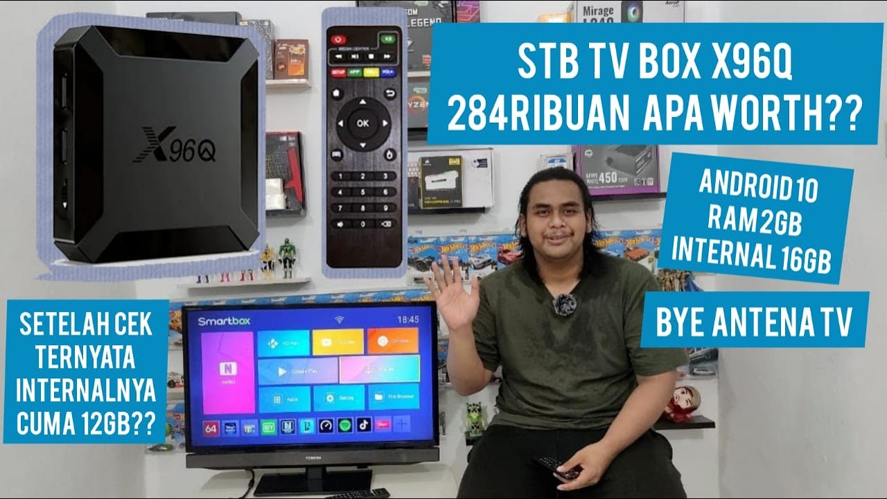 X96Q AllWinner H313 Quad Core STB Tv Box - Unboxing & Review