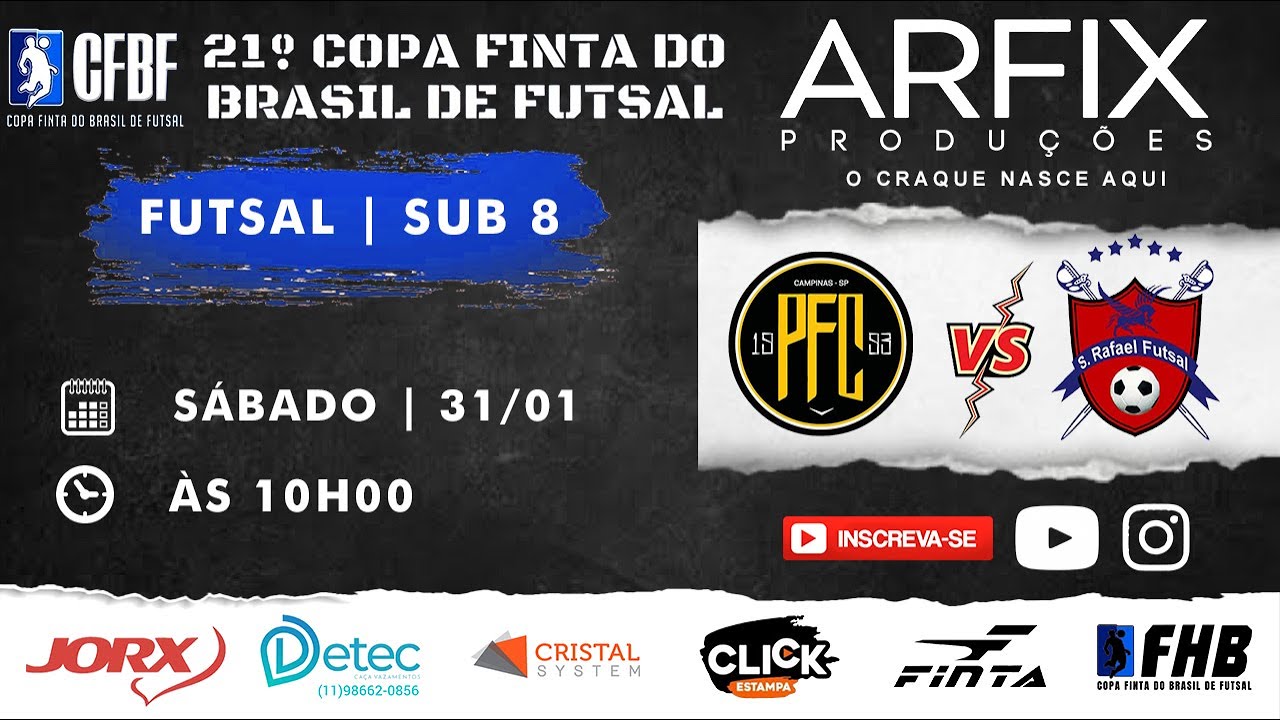 PULO x SÃO RAFAEL | FUTSAL - SUB 8