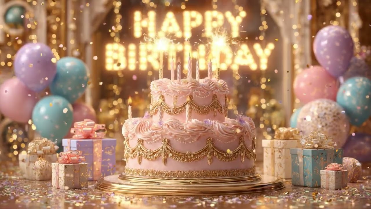 Happy Birthday Song 2026 🎉 Birthday Cake Countdown 5 4 3 2 1 🎂 Happy Birthday Celebration
