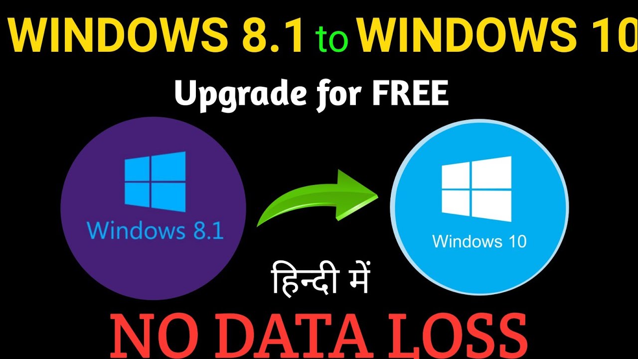 How to Upgrade Windows 8.1 to Windows 10 Without Losing Data