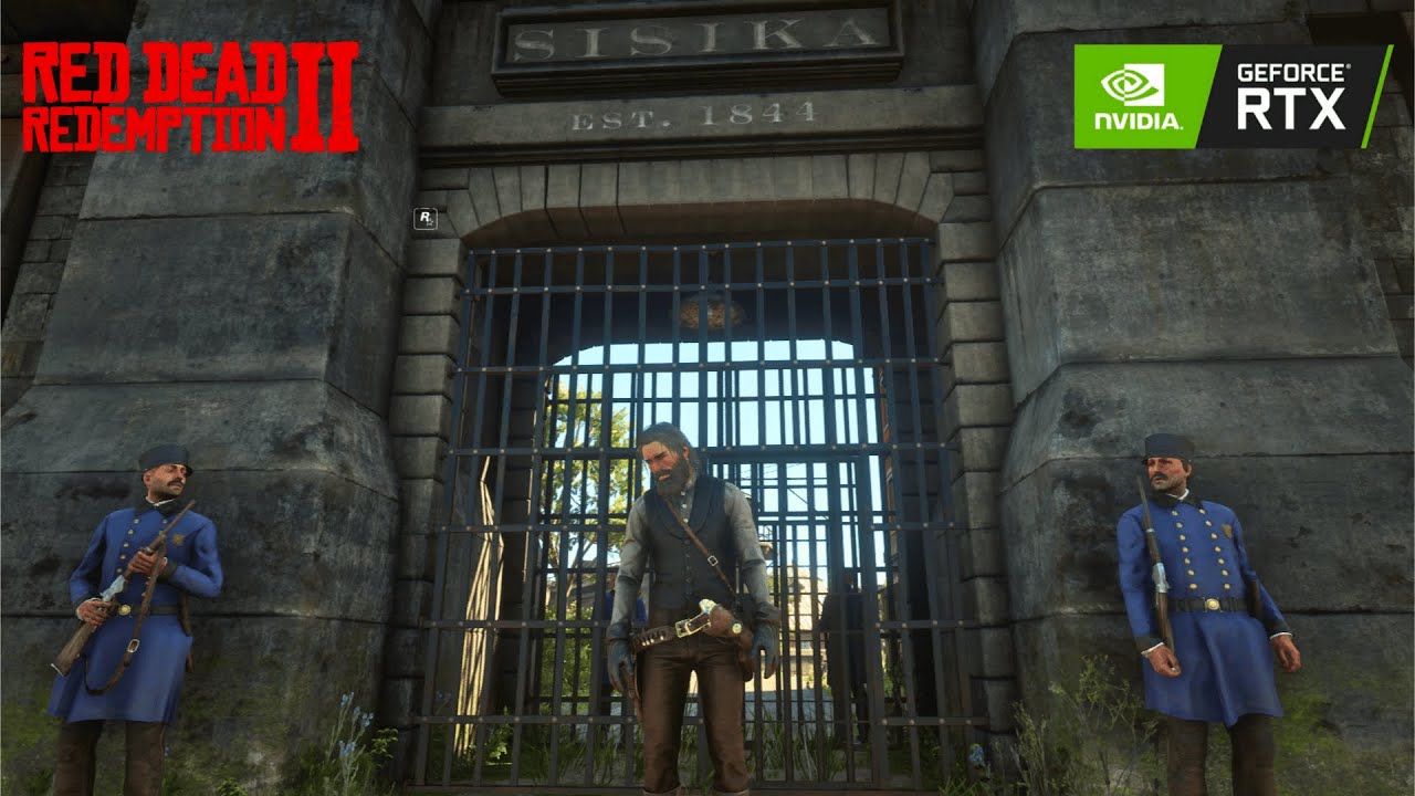 Exploring Sisika Permanent Penitentiary – Observing Inmates & Jail Life in RDR2 4K