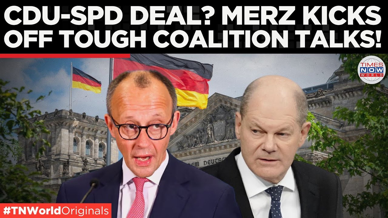 Merz Pushes Hardline Migration Policy in CDU-SPD Talks! | Times Now World