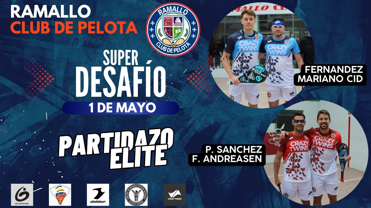 Facu Andreasen - Pablo Sanchez  vs Fede Fernandez - Mariano Cid _ Desafíos 1ro de Mayo 2024