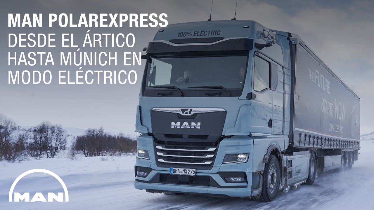 MAN Polarexpress, desde el ártico a Múnich 100% eléctrico