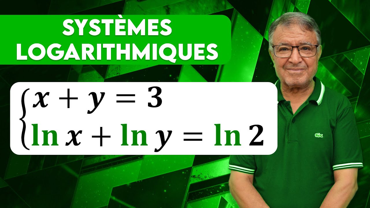 Résoudre un système contenant des fonctions logarithme népérien