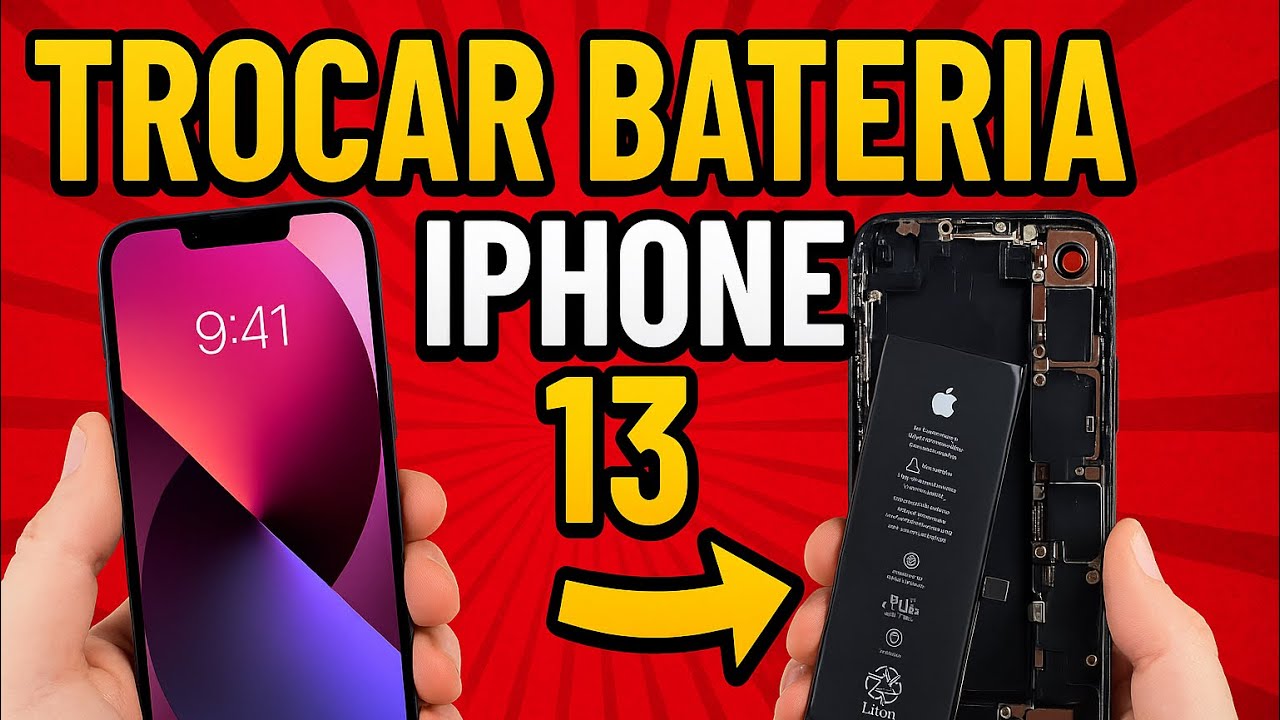 Como Troca Bateria Apple iPhone 13