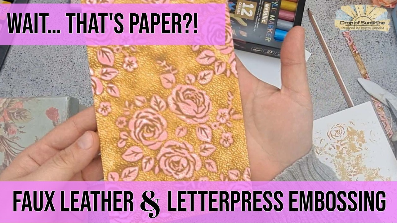 🔥🔥Letterpress EMBOSSING & 