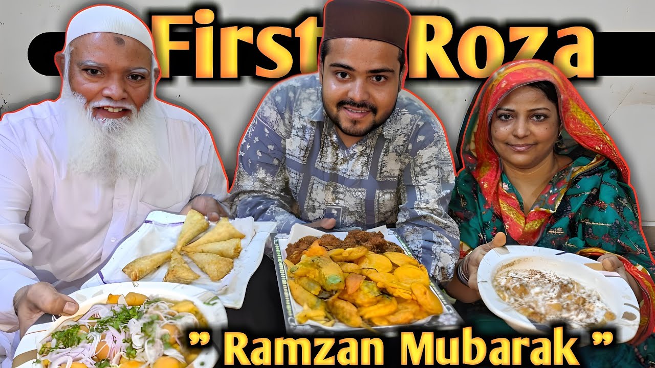 first roza ❤️Ammi ne unique dishes banai woow 😃