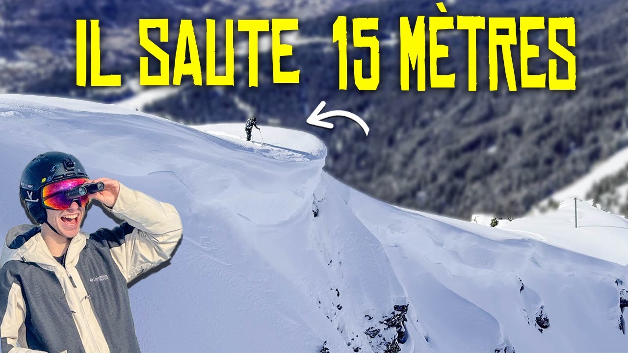 MALO PERD COMPLÈTEMENT LA RAISON -  Ski freeride 54
