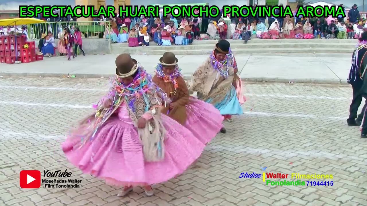 Entrad de moseñadas Murumamani 2023 con el conjunt Espectacular Huari Ponchos Kollo Huma Prov Aroma