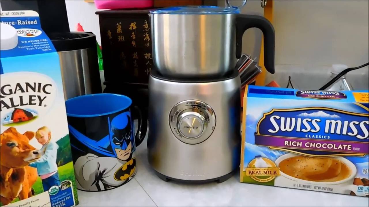 Breville Milk Cafe Quick Demo - Hot Chocolate