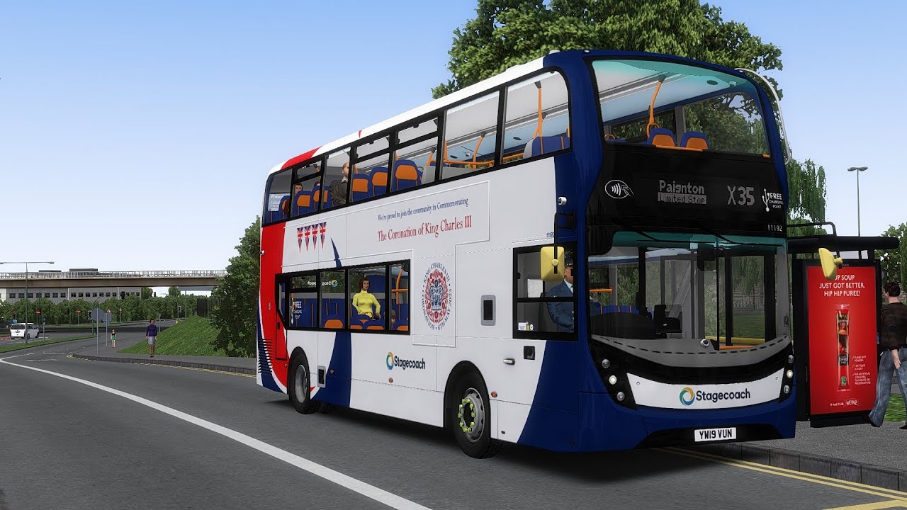 OMSI 2 - Stagecoach Coronation Livery 11192 - Westcountry 3 - Route X35