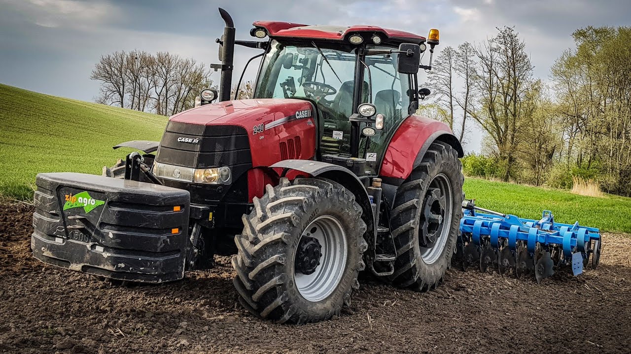 Uprawa Pumą! Case Puma 240 CVX & Mandam!! AgroGarrison