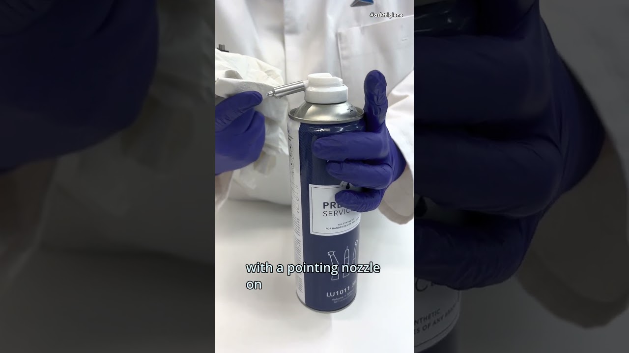 How do I oil a Air Motor? #shorts #handpiece #tipsandtricks #dentist #dentalclinic