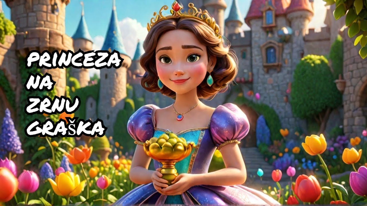 Čarobna Priča: Princeza na Zrnu Gra&scaron;ka - Sinhronizovano na Srpski | Crtani Film za Decu