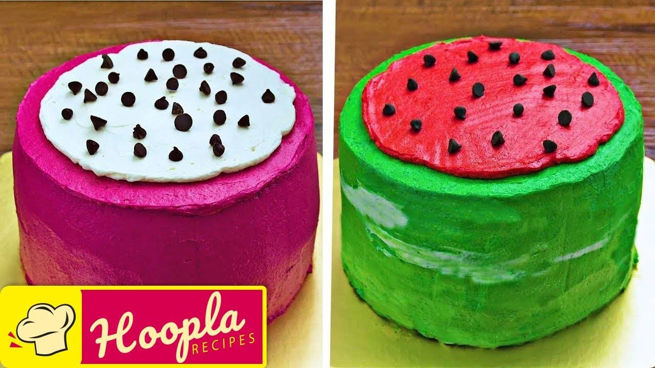 Watermelon Cake Decoration Ideas | DIY Quick and Easy Recipes | Hoopla Recipes