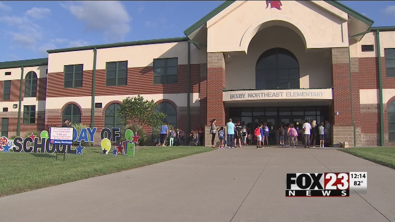 VIDEO: Bixby kicks off first day of school