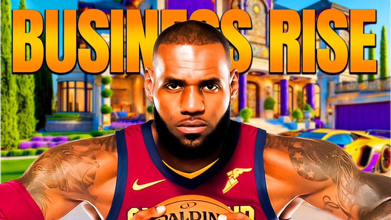 The Rise of LeBron James From Basketball Star to Business Tycoon #lebronjames #basketball