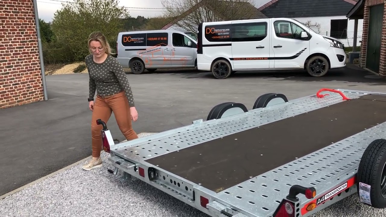 REMORQUE TRANSPORTER A4 BRIAN JAMES TRAILERS BY DC REMORQUES