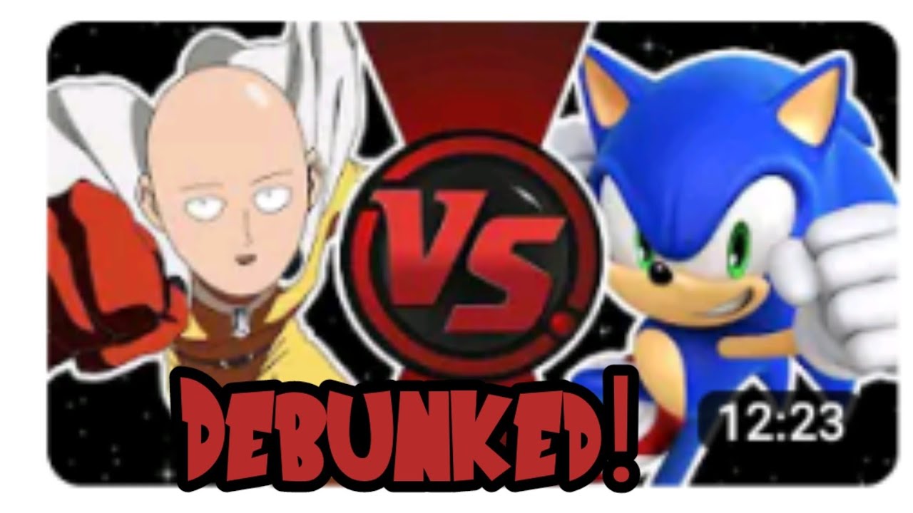 Animation Rewind Saitama Vs Sonic 2 Debunked!