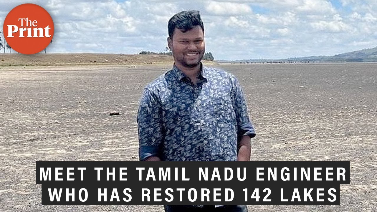 Meet Tamil Nadu engineer Nimal Raghavan who has restored 142 lakes in India