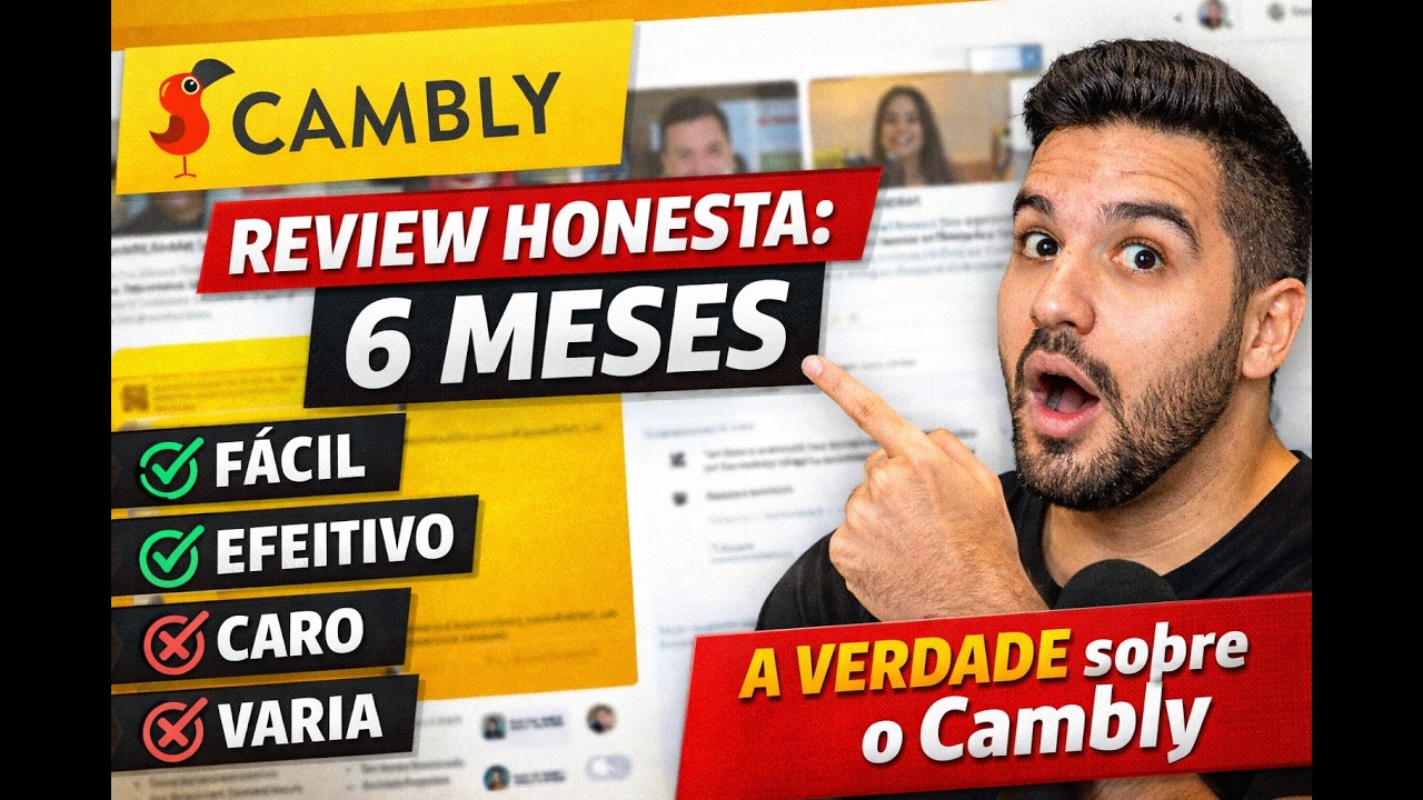 Cambly Vale a Pena? Meu Feedback REAL Depois de 6 Meses (Prós, Contras e Tela Real)