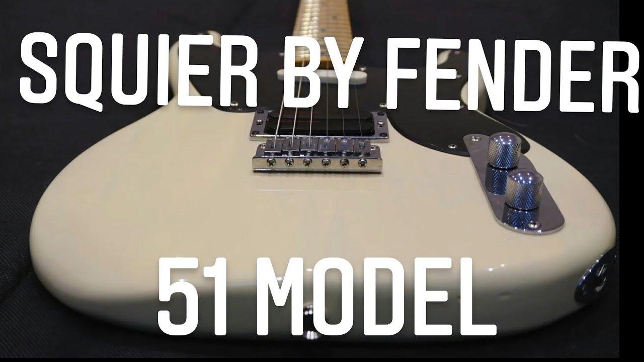 💥 MUY ORIGINAL 💥 Squier 51 BY FENDER - EXCELENTE calidad precio
