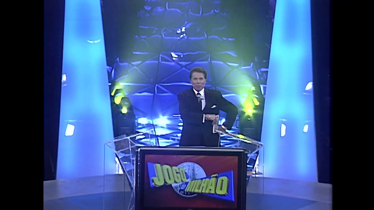 Jogo do Milhão - abertura completa com Silvio Santos e primeiro participante do programa 07/11/1999