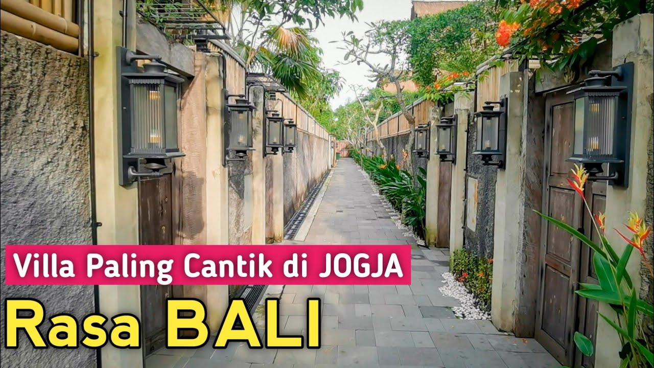 REKOMENDASI VILLA DI JOGJA YANG MASIH BARU DAN COCOK UNTUK ROMBONGAN MAUPUN HONEYMOON