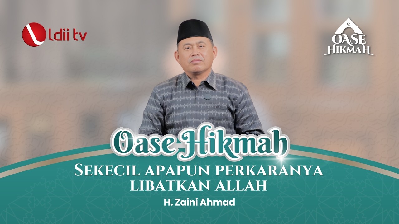 OASE HIKMAH: H. Zaini Ahmad - Karena Sendal! Ustaz ini bisa Umroh??