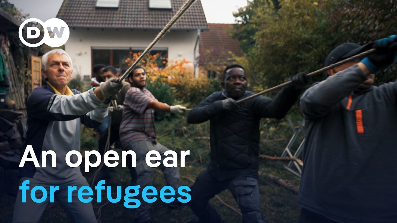 Arrival in Germany - What&rsquo;s next? Volunteers help refugees | DW Documentary