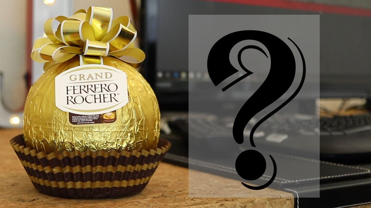 What's Inside a Giant Ferrero Rocher ?  ( Ferrero Rocher Grand )