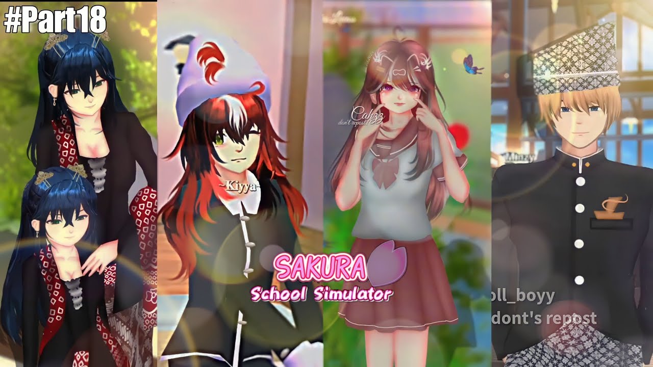 Kumpulan tiktok sakura school simulator part 18🌷|| #tiktoksakuraschoolsimulator #fyp
