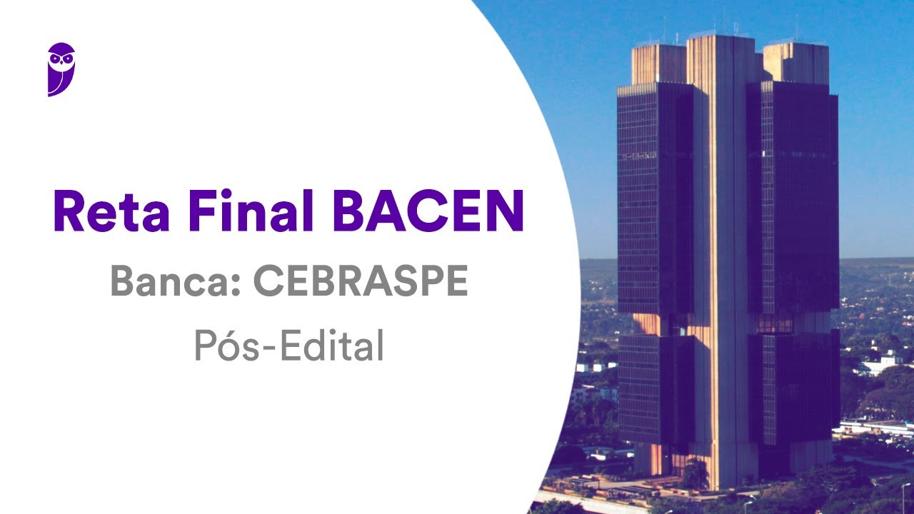 Reta Final BACEN Pós-Edital: Finanças - Prof. Paulo Portinho