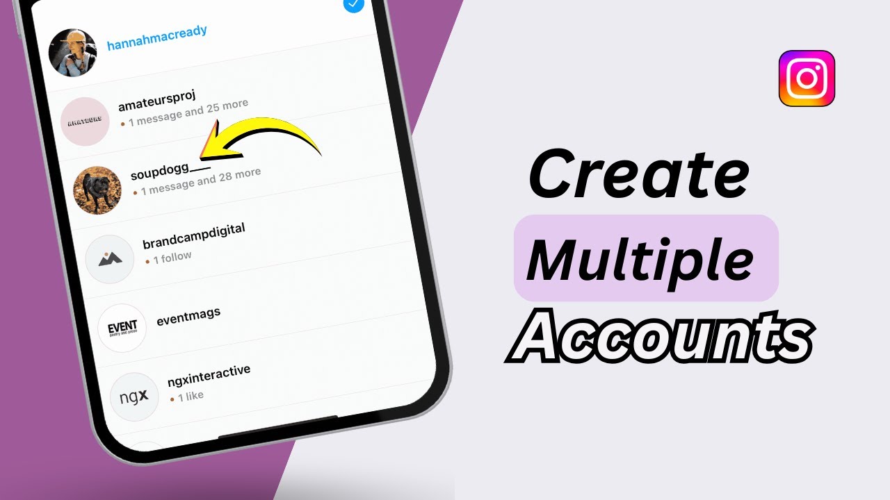How To Create Multiple Instagram Accounts Using the Same Email (2026)