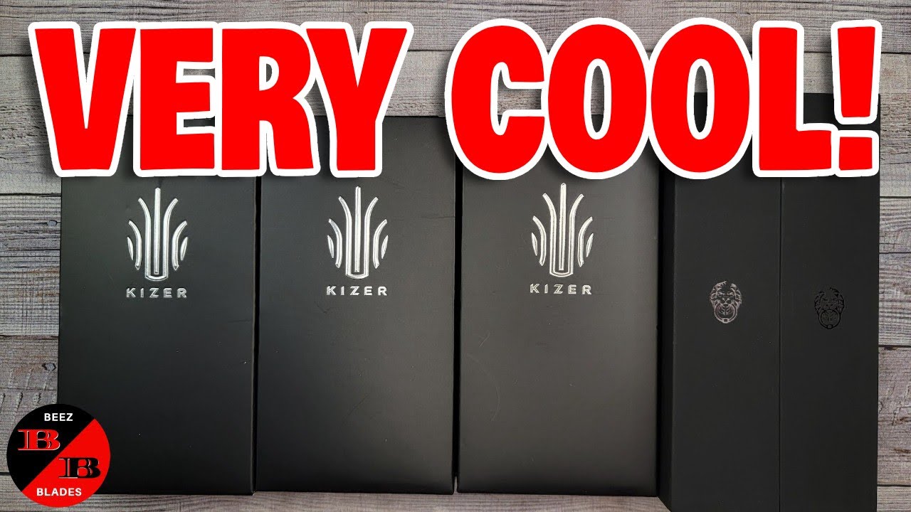 COOL NEW KIZER KNIVES YOU NEED TO KNOW ABOUT!