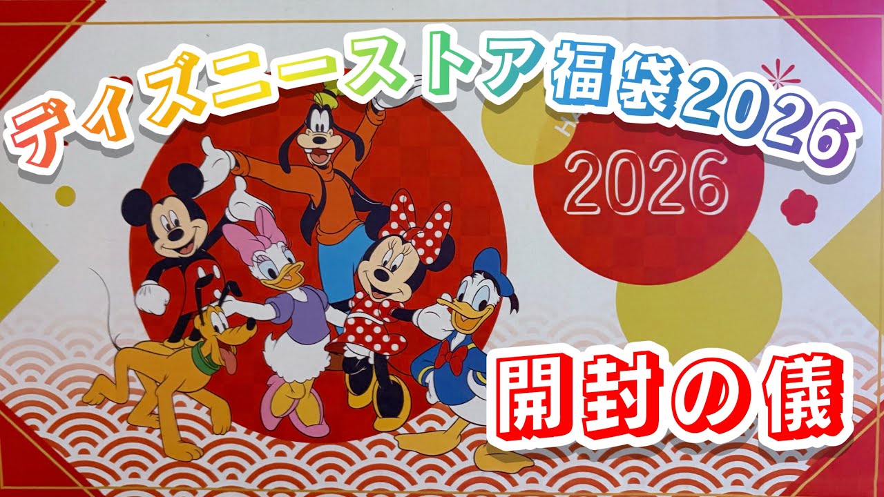【福袋開封の儀】中身がわからないのってワクワクするよね【2026】