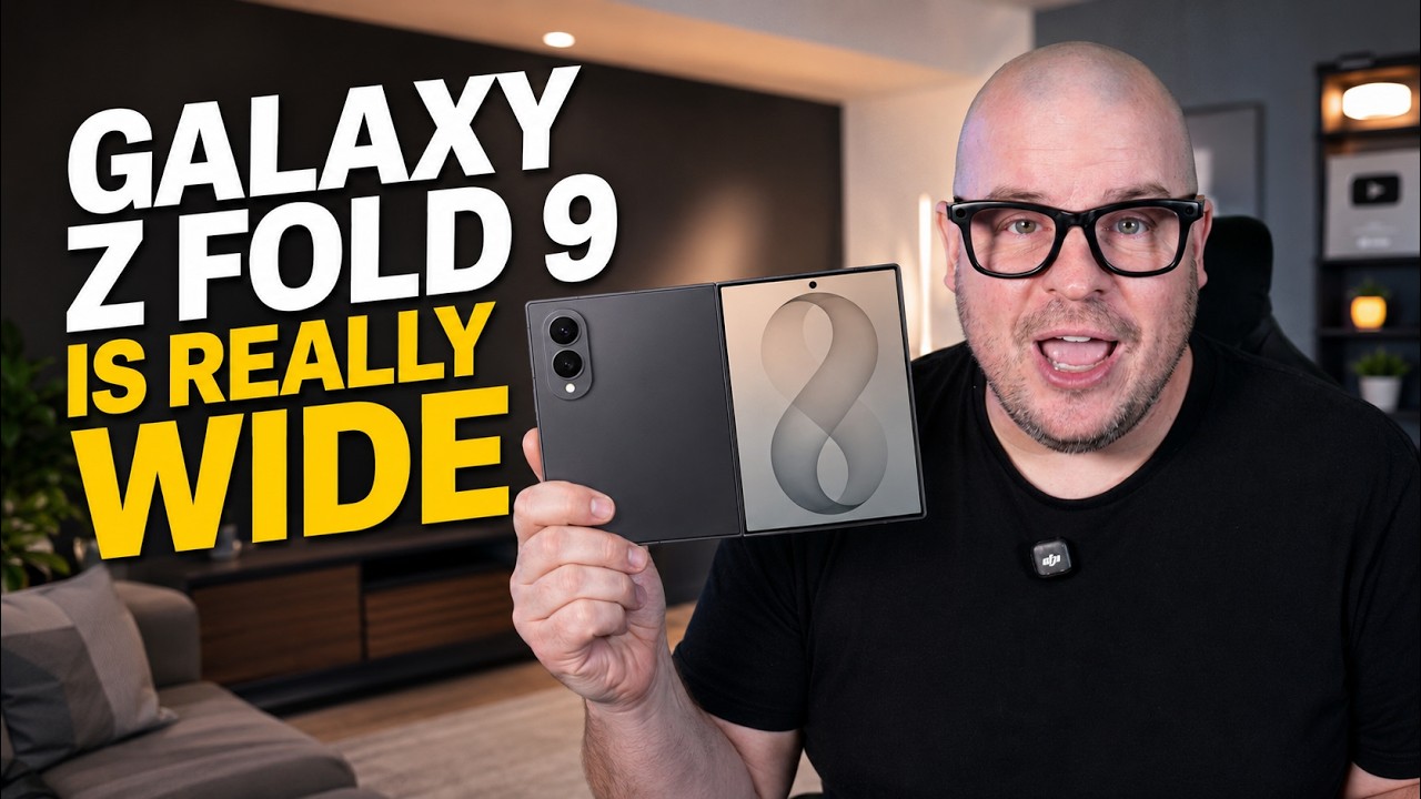 Galaxy Z Fold 9 WIDE стал еще ШИРЕ