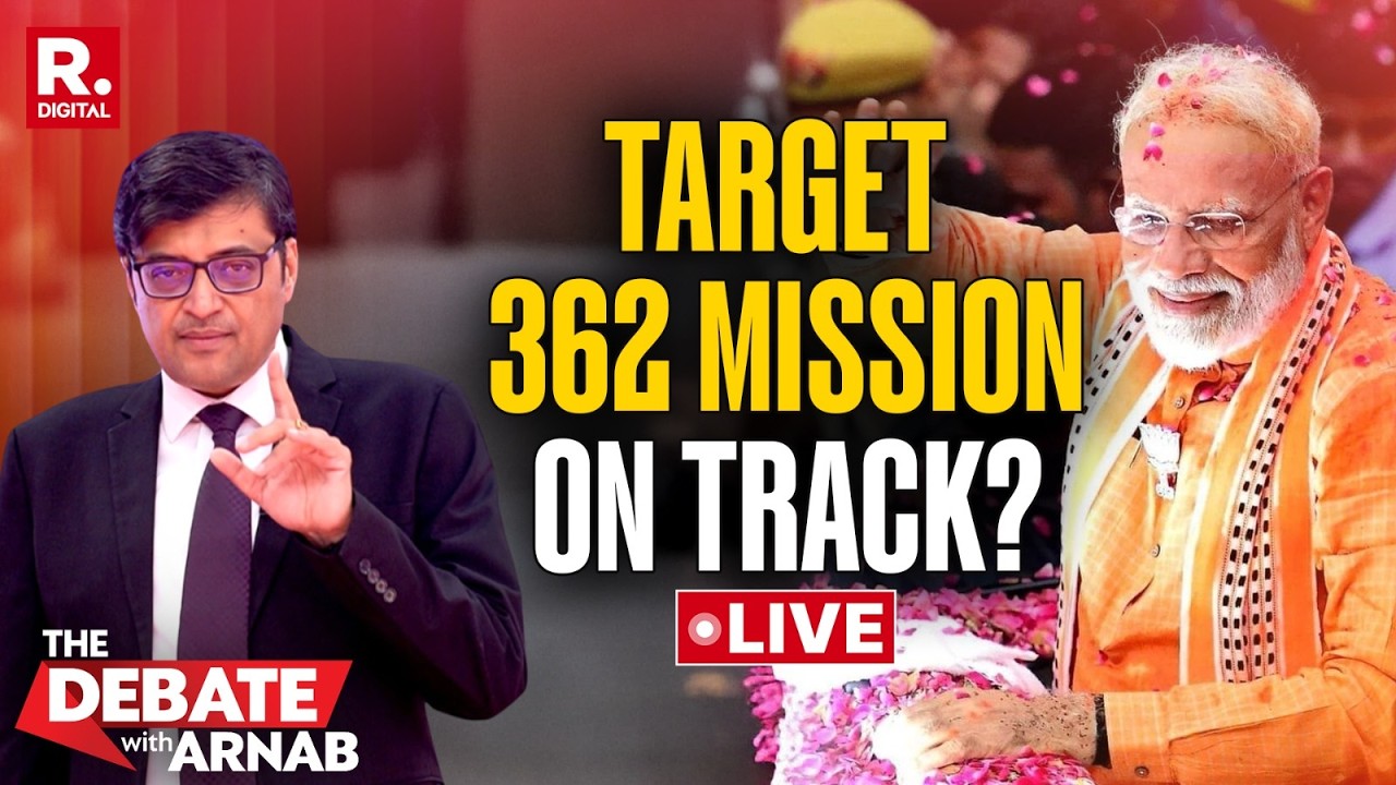 Debate With Arnab LIVE: Target 362 On Track? | TMC, UBT & SP Under Pressure | NDA's Mega Push