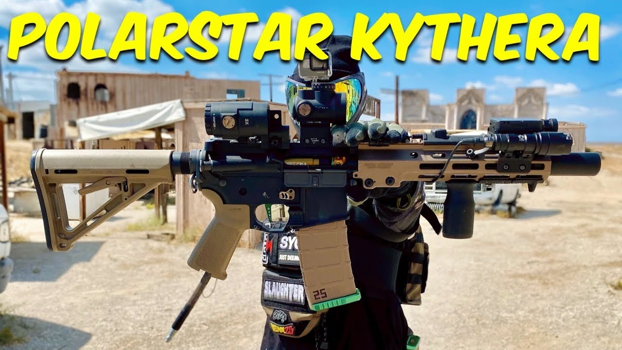 Группа Volumes играет в страйкбол? с Майком Терри | Игра Polarstar Kythera (DeeMoeVlogs #72)