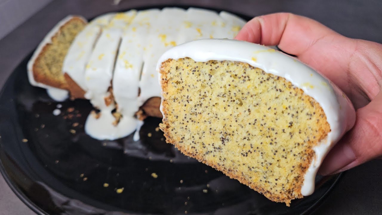Le Cake Citron 🍋 Pavot que vous attendiez !