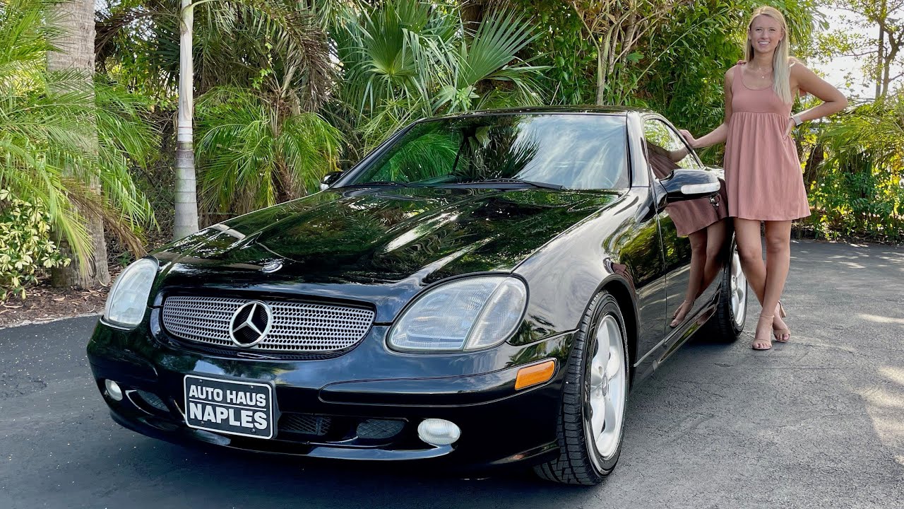 Mercedes-Benz SLK 320 2001 года — только для Флориды, небольшой пробег, спортивный родстер