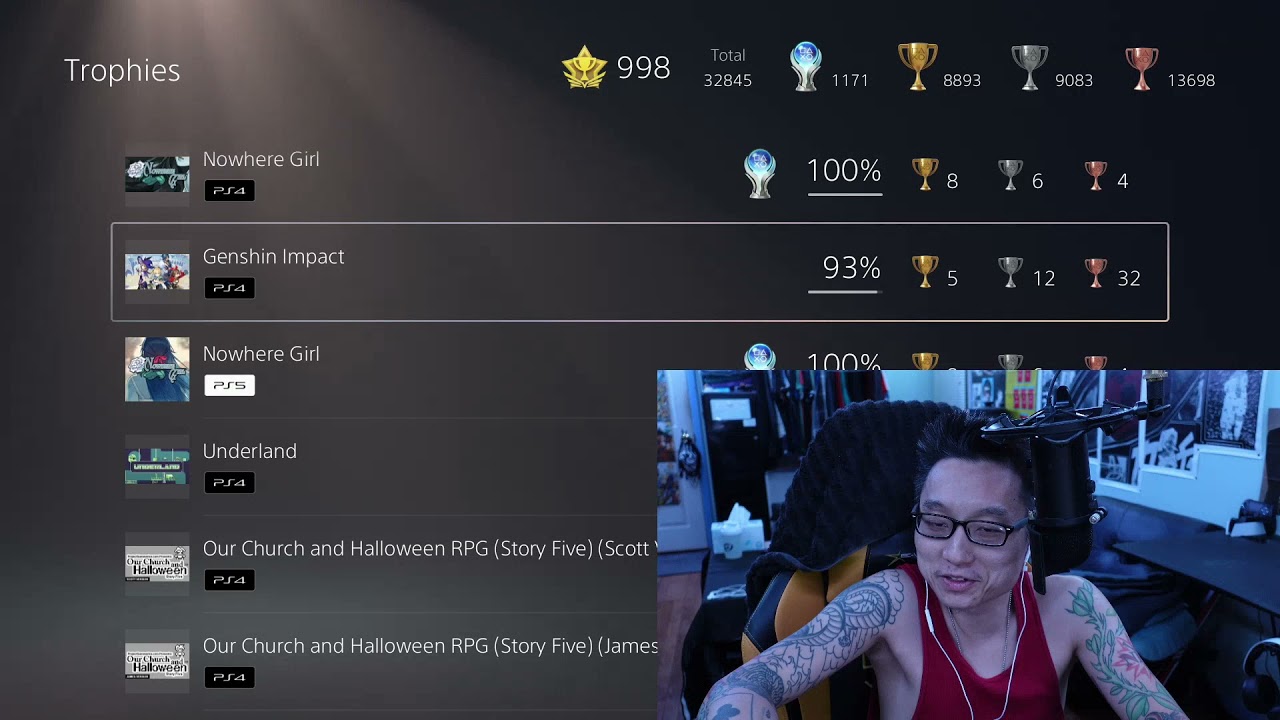 1 Hour Rant: Trophy Hunting PlayStation MAX Level 999
