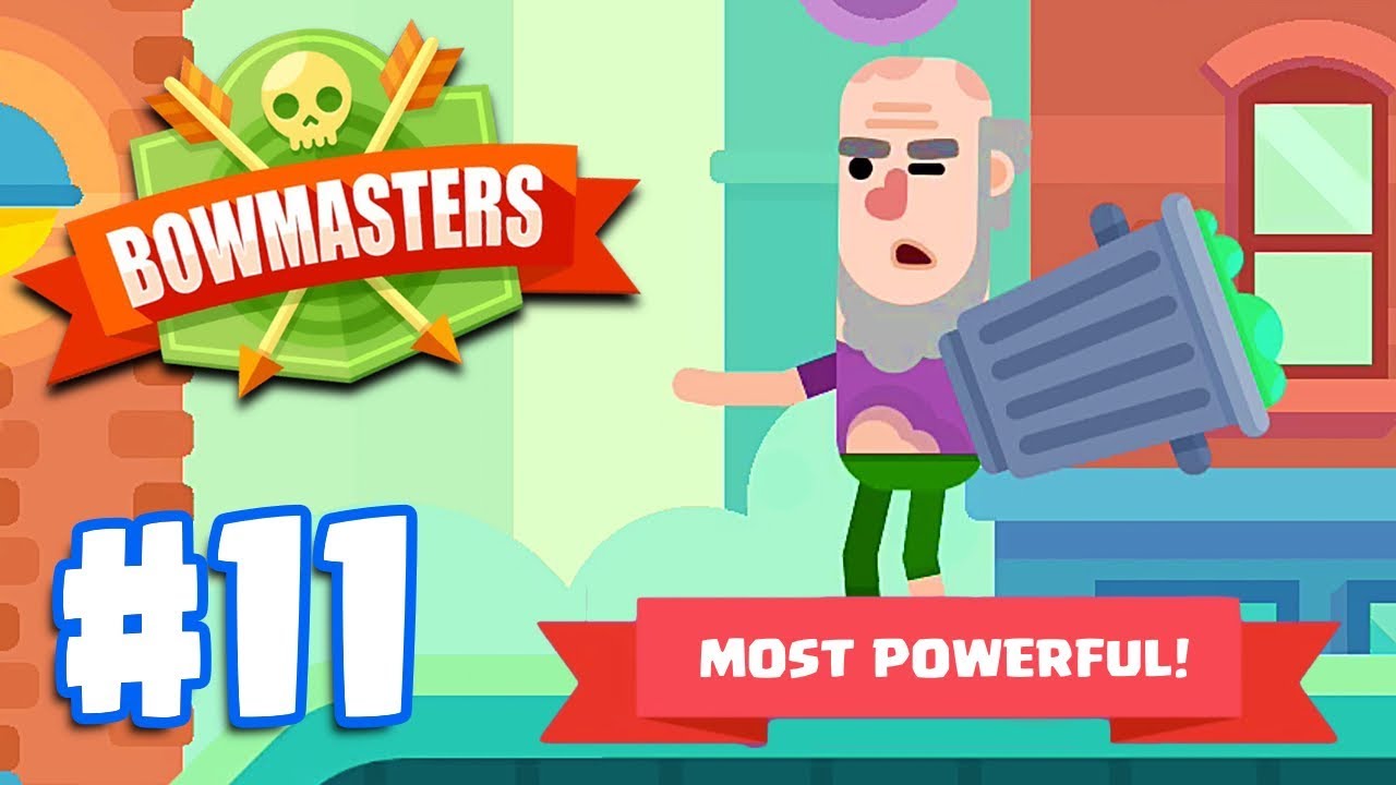 MOST POWERFUL CHARACTER - JEREMY | Bowmasters - Multiplayer Game Part 11 | All Characters