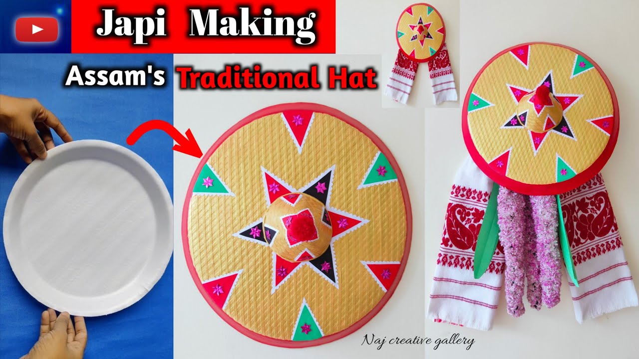 Japi Making|Assam's Traditional Hat Making|How to Make Japi|Bohag Bihu Craft|Diy Japi Making