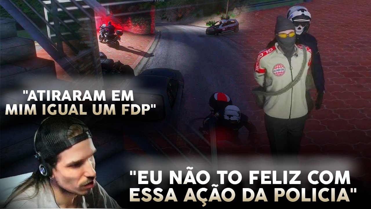 A CASA CAIU! BAGUAL FOI PRES0 E FICOU REVOLTADO COM A POLICIA DA CAPITAL CITY NO GTA RP
