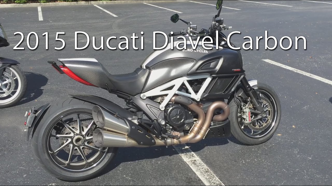 2015 Ducati Diavel Carbon Edition Motorcycle Review