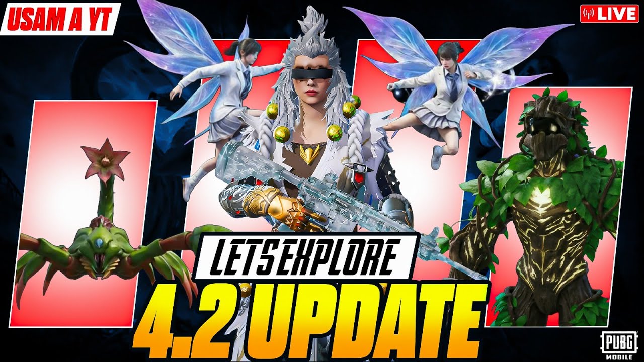 PUBG 1V4 🔥 SOLO VS SQUAD / NEW MODE NEW UPDATE 4.2 🥳 PUBG MOBILE